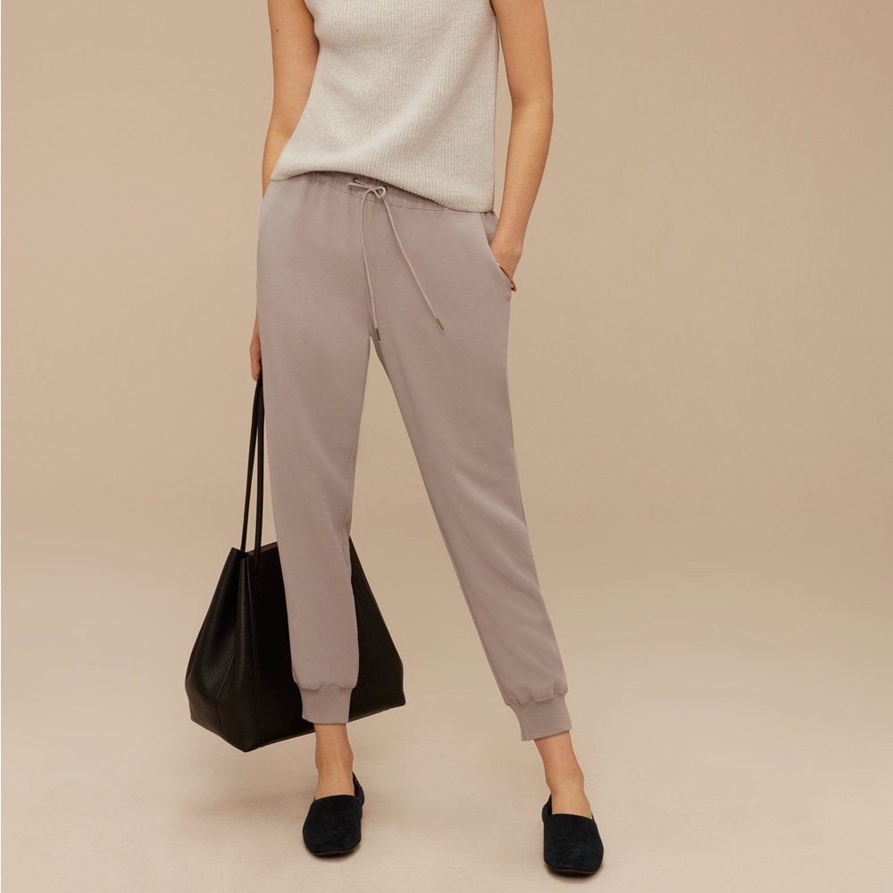 Wilfred Buffon joggers-  ashen